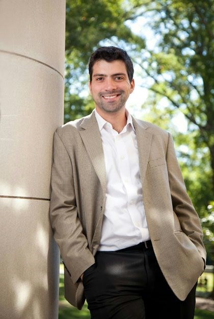 Felipe DeBrigard is an assistant professor of philosophy and a member of the Duke Institute for Brain Sciences. (Les Todd, Duke Photo)